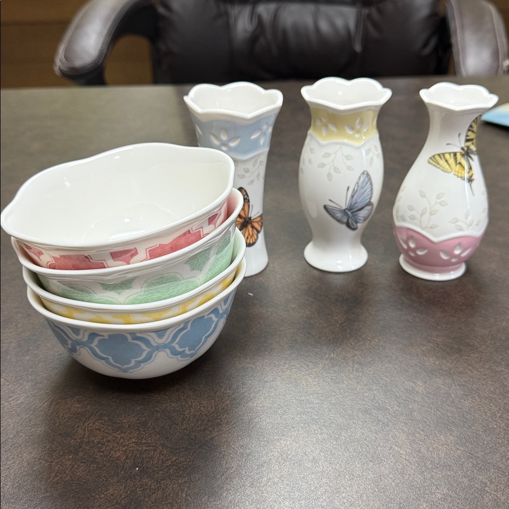 Lenox Butterfly Meadow White Porcelain